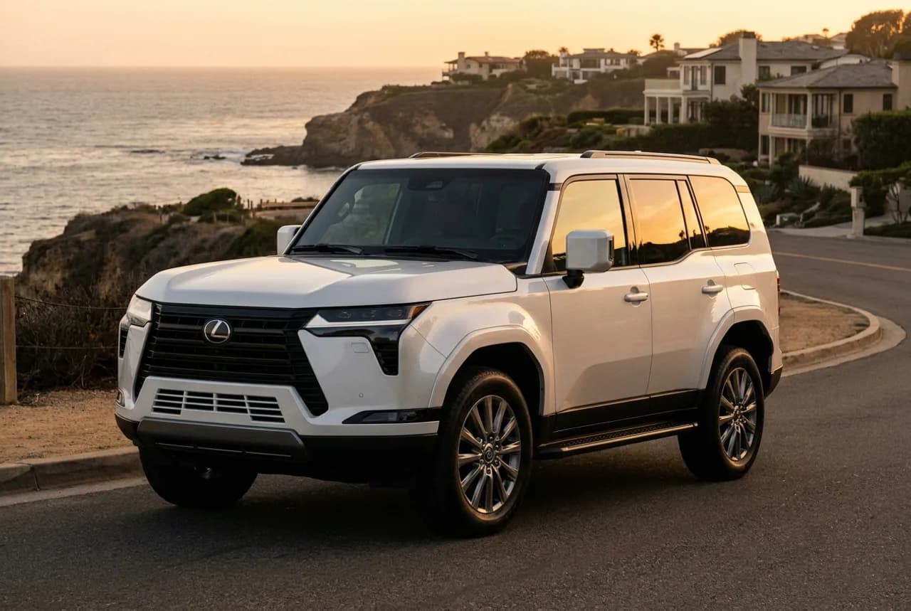 LEXUS GX · 2024 · WHITE · SELF-DRIVE OR CHAUFFEURED