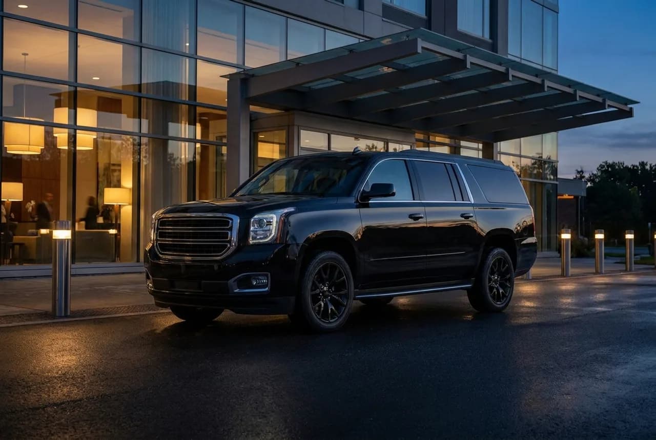 EXECUTIVE SUV · 2023–2024 · BLACK · CHAUFFEURED